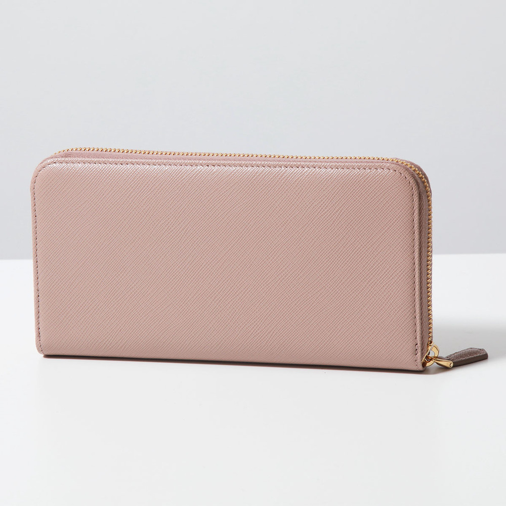 Prada Long Wallet QWA SAFFIANO METAL Leather Round Zipper - Picture 3 of 6